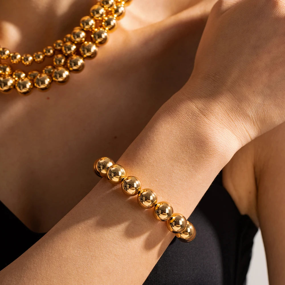 Sahara Adjustable Bead Necklace Bracelet Rings
