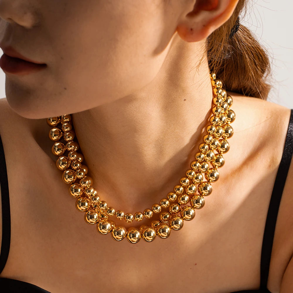 Sahara Adjustable Bead Necklace Bracelet Rings