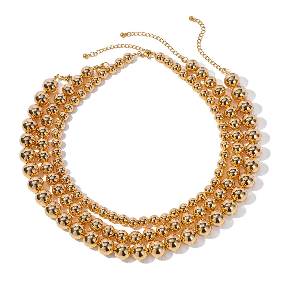 Sahara Adjustable Bead Necklace Bracelet Rings