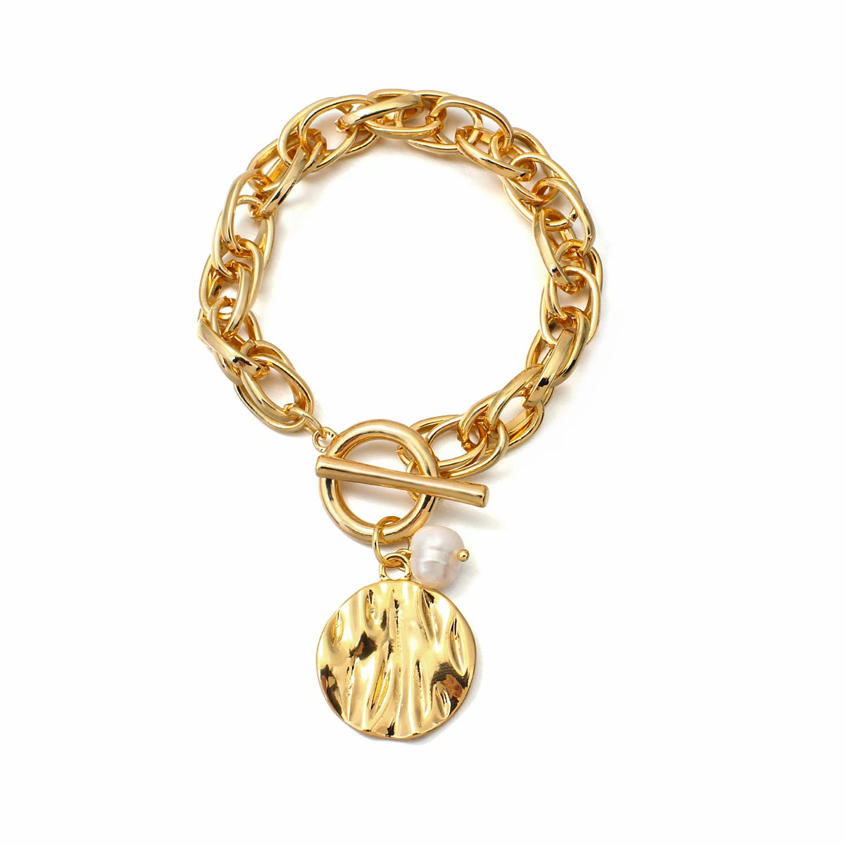 Julia 18kt Gold Plated Vintage Bracelet