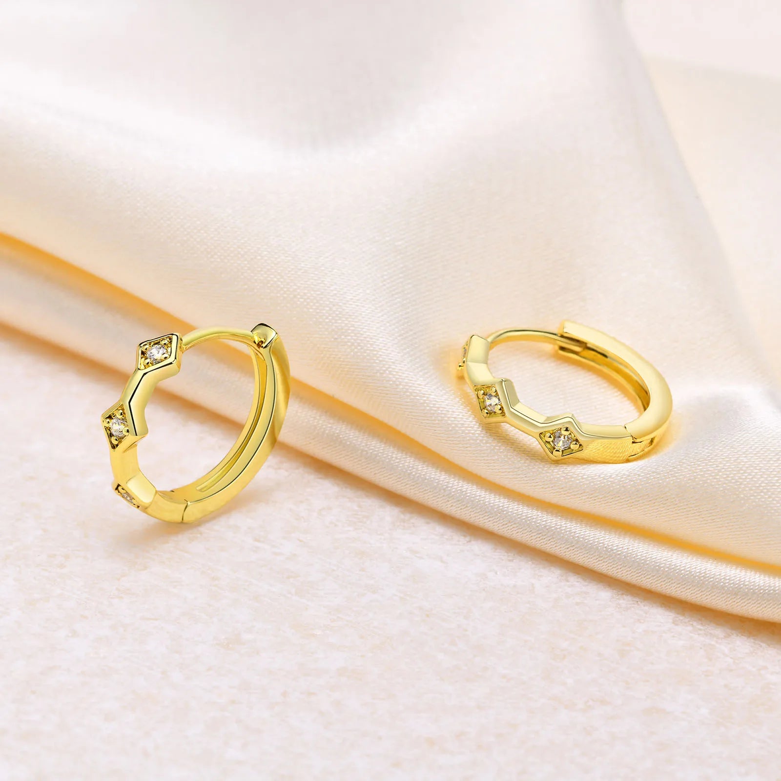 Zoe Gold Plated Earrings