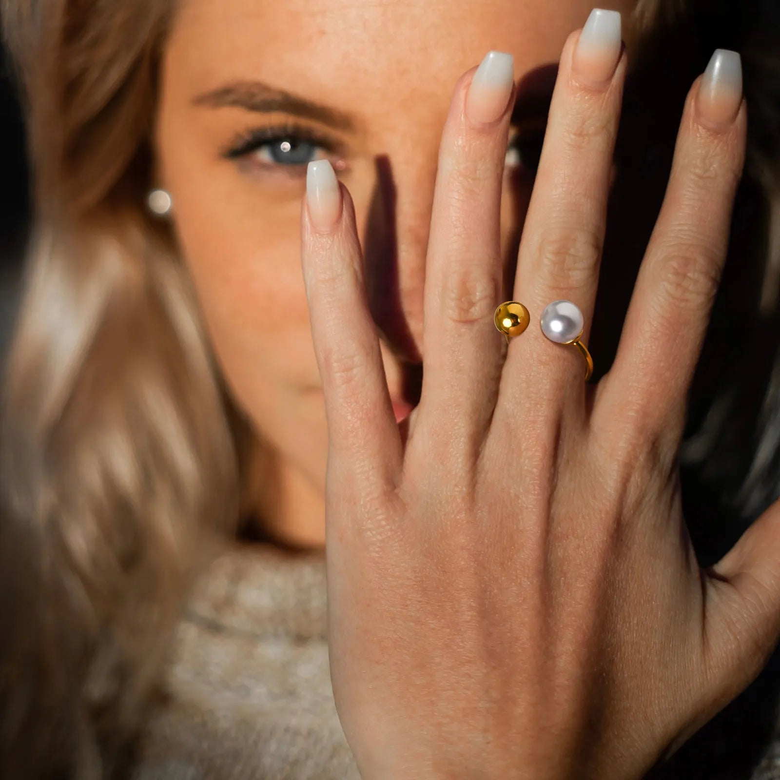 Knox Double Gold Plated Ring