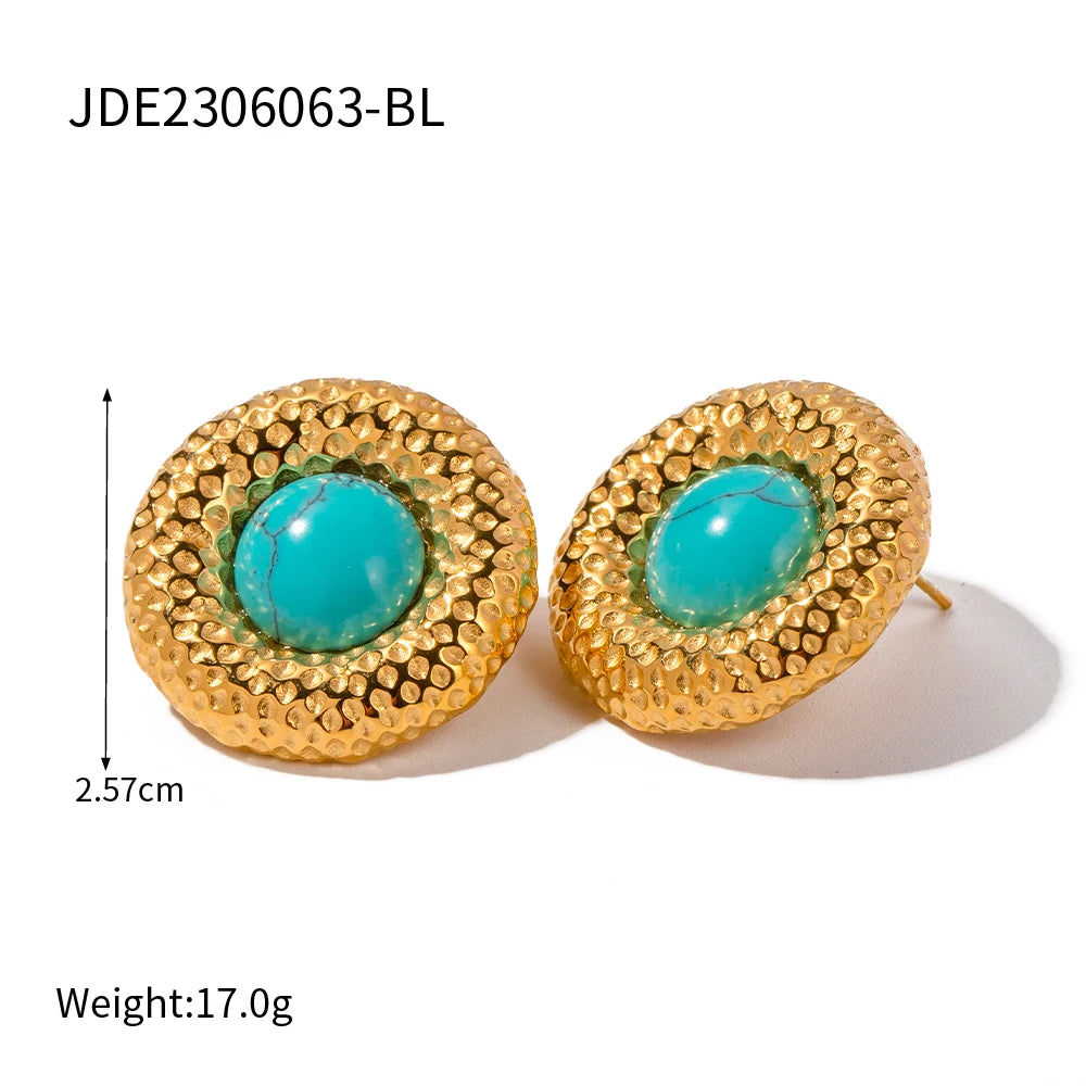 Cabo Gold Plated Earrings Necklace Rings