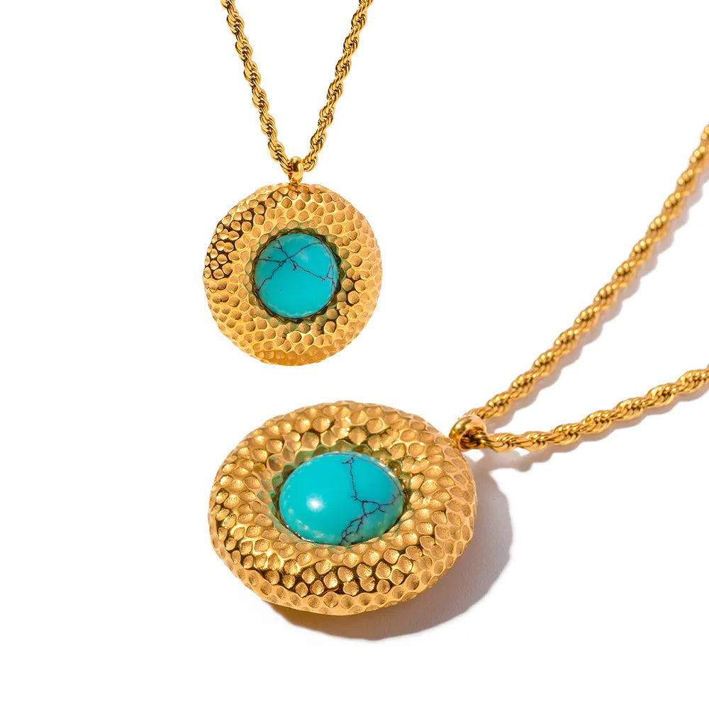 Cabo Gold Plated Earrings Necklace Rings