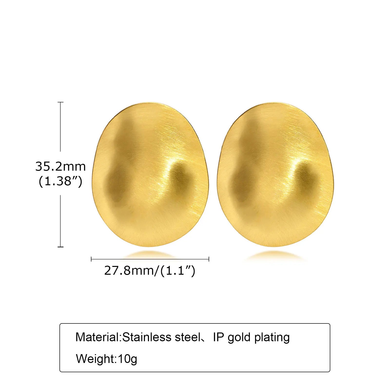 Knox Silver & Gold Plated Earrings