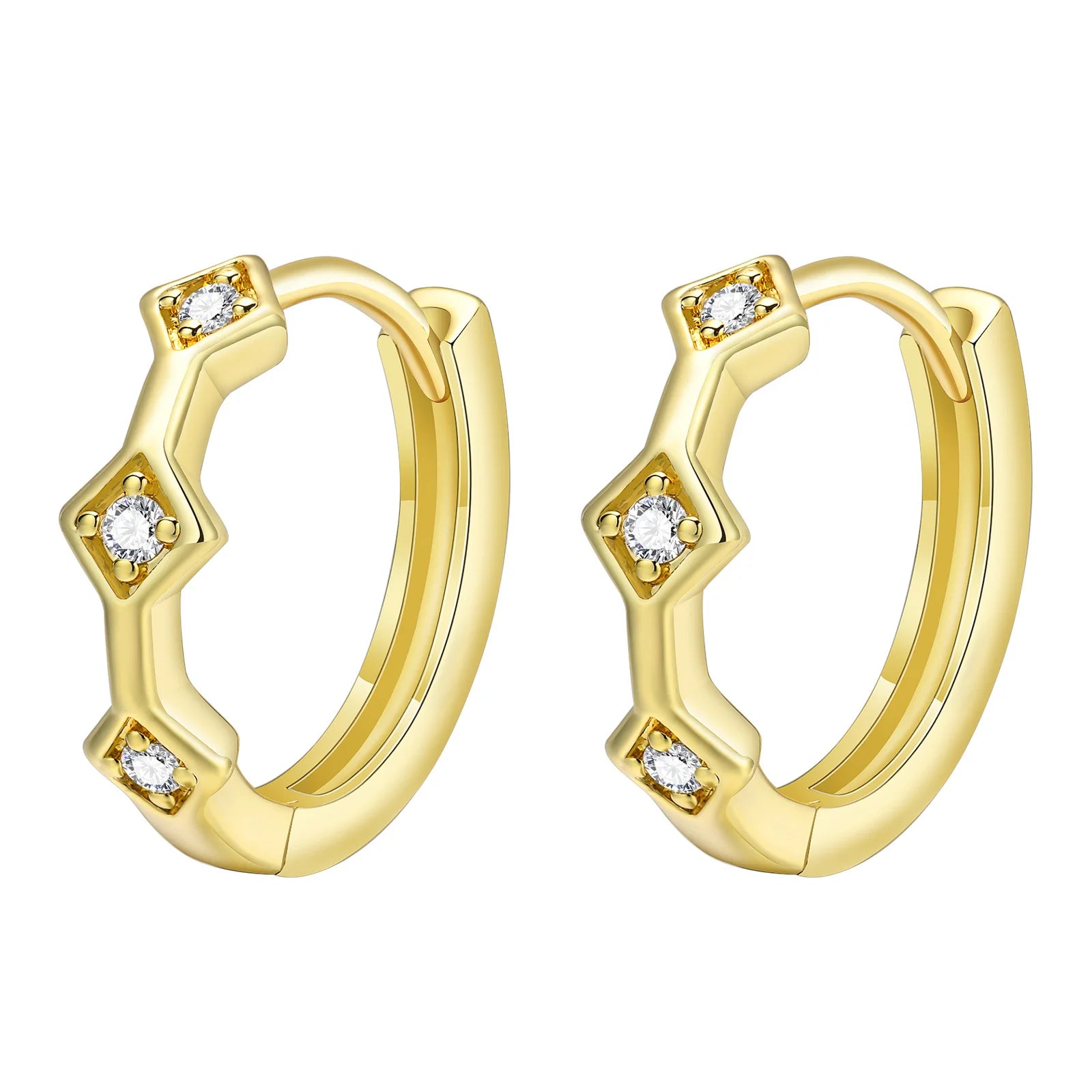 Zoe Gold Plated Earrings