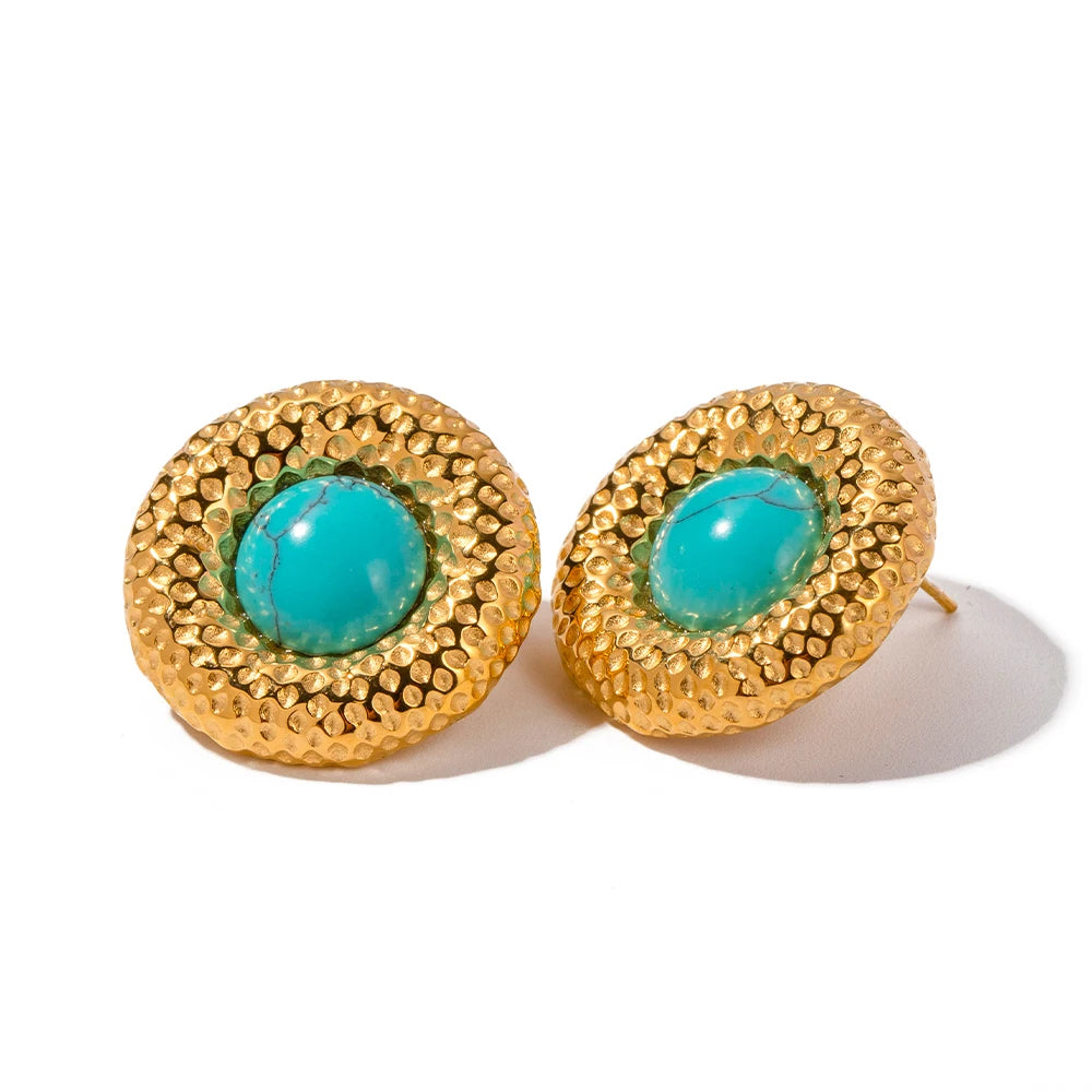Cabo Gold Plated Earrings Necklace Rings