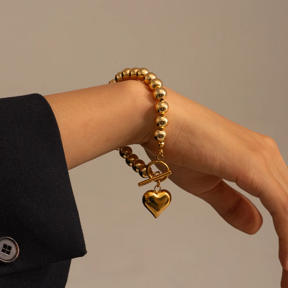 My Heart 18K Gold Plated Earrings