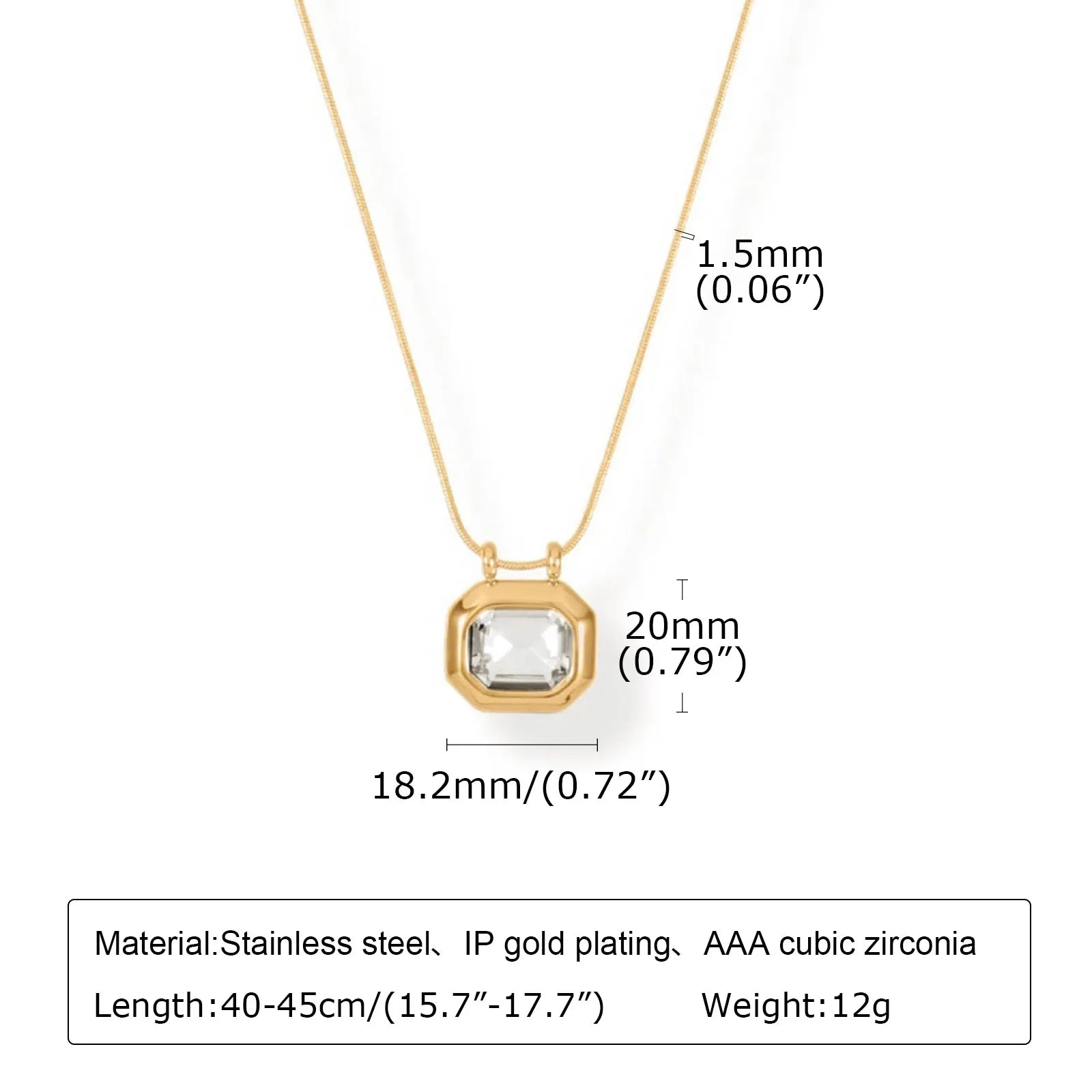 Josie Gold Plated Necklace