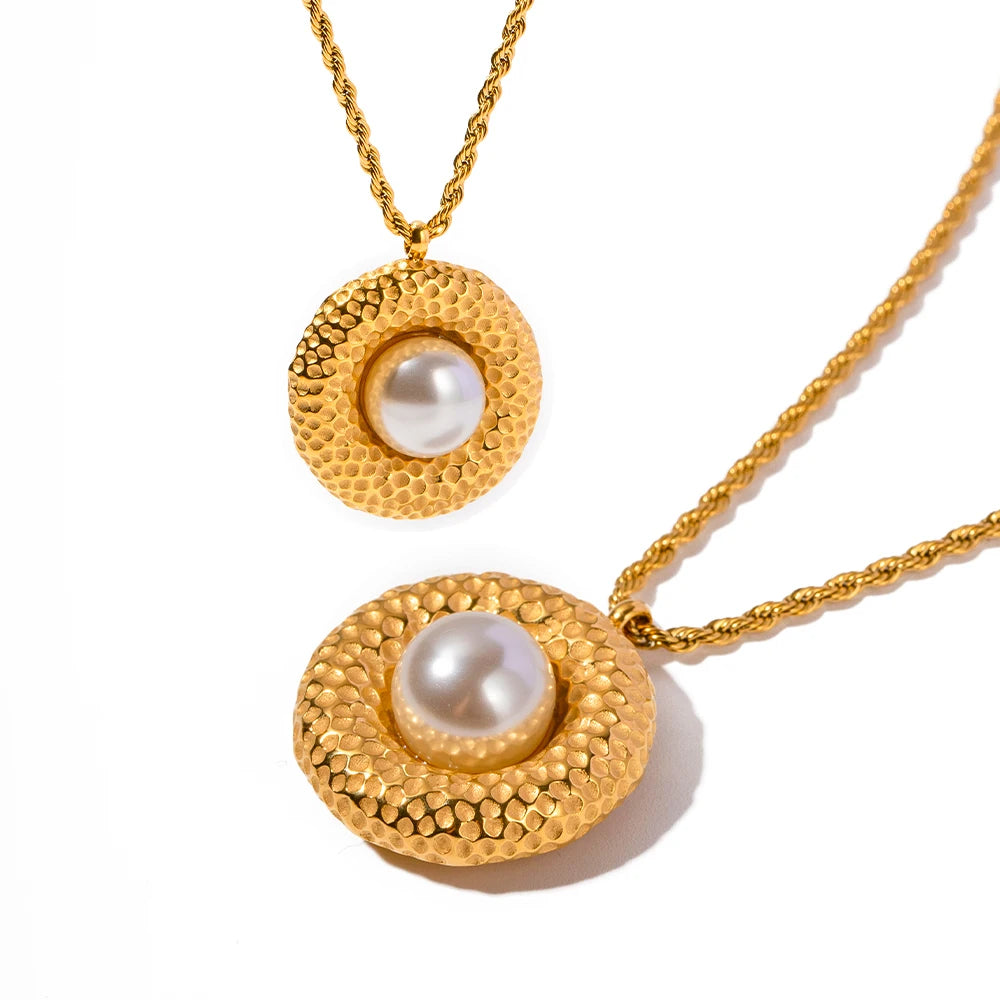 Cabo Gold Plated Earrings Necklace Rings