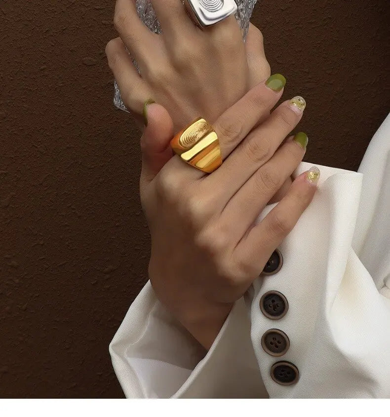 Jordan Gold Plated Ring