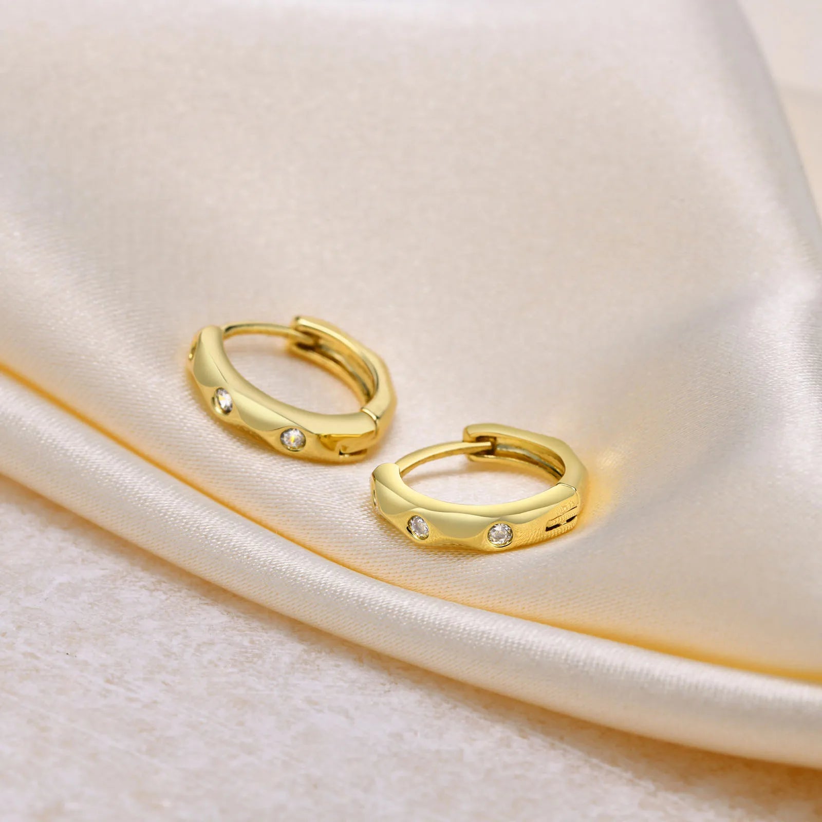 Zoe Gold Plated Earrings